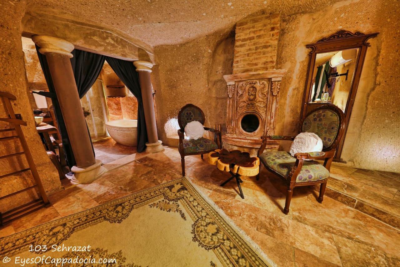 Eyes Of Cappadocia Cave Hotel Uchisar Exterior photo