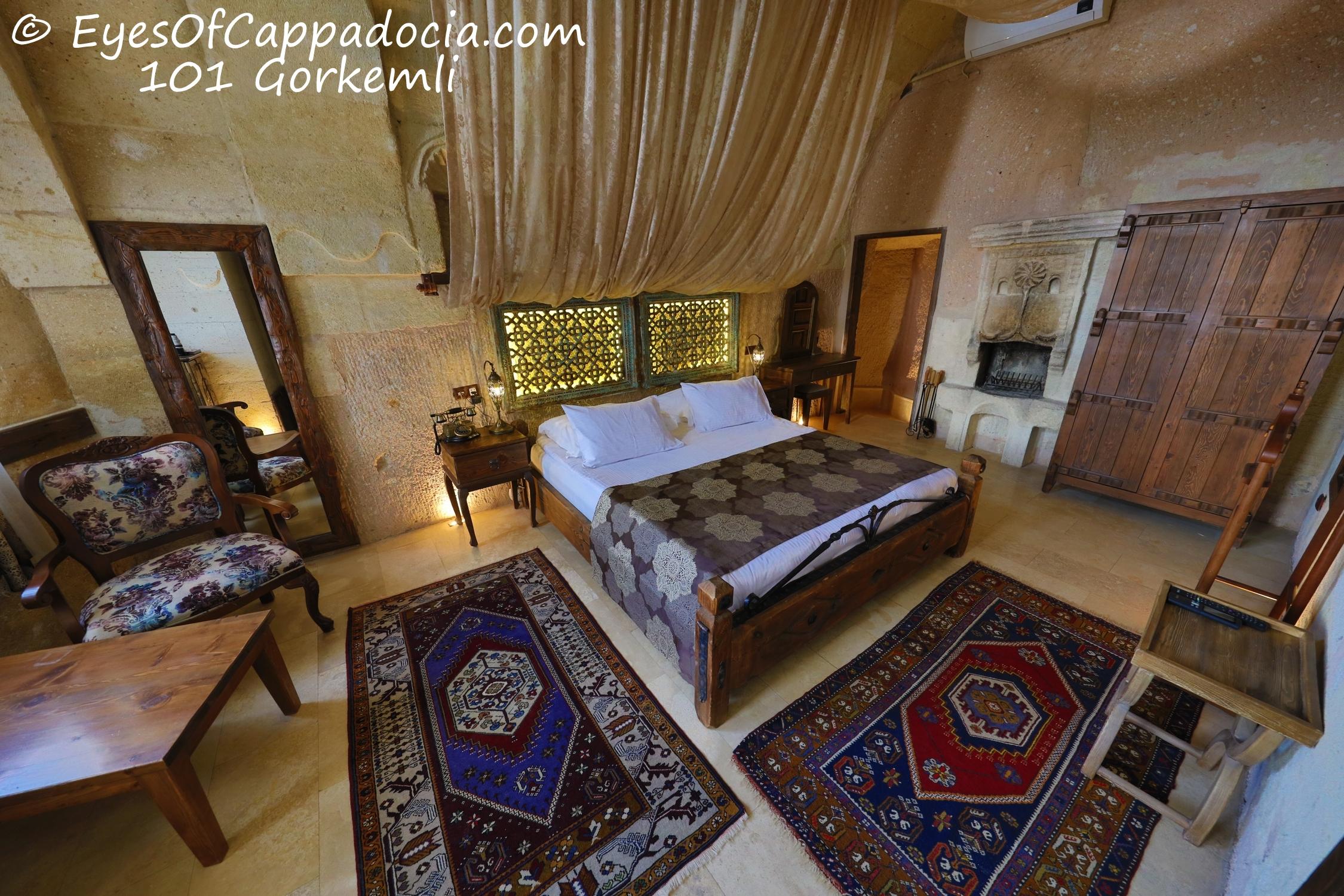 Eyes Of Cappadocia Cave Hotel Uchisar Exterior photo